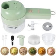 4 In 1 Mini Elektroschneider Fur Lebensmittel Wiederaufladbar Und Tragbar Exclusives Angebot