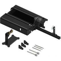 Meterk - 4-in-1 Y-Achsen-Rotationswalzen-Lasergravur-Aufsatz, Verwendung für Säulenzylinder, Flaschen, Dosen, Ringe, Gravur für