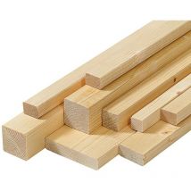 4 listelli abete piallati 4 lati mm 60 x mm 60 x mm 2000