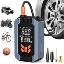 4-modus-kompressor 150 Psi, Lcd-bildschirm + Usb-c, Tragbar, Auto/motorrad/fahrrad/ballon.