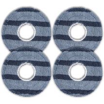 4 Pack C20 Omni Mop Pads Compatible with Eufy C20 Omni Robot Vacuum Cleaner, Washable Mop Cloth Accessories Kit, Omni C20 Mopping Pad Refill,