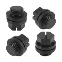 4 Pack Drain Plugs with O-Rings Pump Plug Pool Filters Replacement Pool Drain Pump Plug SPX1700FG for Pumps
