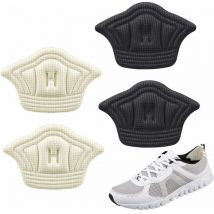 4 Pairs Coussinets de Talon, Coussinet Talon Auto-Adhésif Coussinets Inserts de Talons Protège Talons Coussinets à Talon Antidérapants pour Empêche