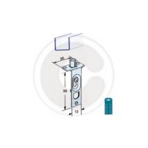 Omge - 4 pz catenaccio con rullo art 310 per antine ante scorrevoli
