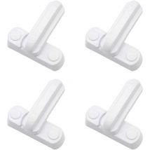 4 pezzi serrature chiusure maniglie fermi extra sicurezza domestica sostituzione per porte di casa armadi finestre