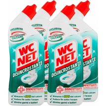 4 Pezzi Wc Net Disincrostante Disinfettante Gel Classico wc 4x700ml 12883