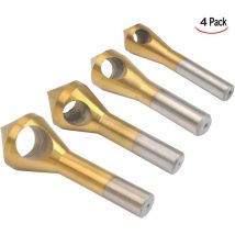 4 Pièces Fraise à Ébavurer Chanfreiner pour Métal Bois Plastique