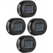 4 Pièces Applique Murale Solaire Applique Murale Extérieure Lampe Murale Extérieure Appliques Extérieures Extérieures Lampe De Nuit Murale Solaire