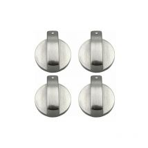 Moonstars - 4 pièces bouton cuisinière boutons de cuisinière à gaz boutons de cuisinière à gaz en métal bouton de cuisinière à gaz contrôle boutons