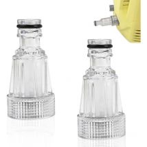 4 pièces Filtre à Eau pour Nettoyeur Haute Pression, Protégez Votre Pompe et Optimisez Vos Travaux de Nettoyage, pour Les raccords de Jardin, pour