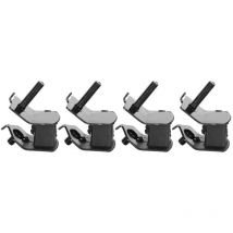 Basetbl - 4 Pièces Générateurs à Essence Amortissement Pieds Coussin de Fer Coussinets Anti-Vibration Support de Pied pour Générateur de Moteur à