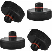 4 Pièces Jack Pad Bloc, Bloc en Caoutchou Compatible with Tesla Model 3 Model Y Model S Model X, Tampon Cric pour Protection la Batterie et Le