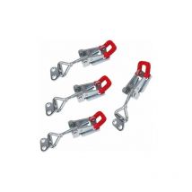 Tuserxln - 4 Pièces Métal levier Grenouillère à levier,Boîte Capuchon Cadenas 4002,Sauterelles tirer Action Loquet de dégagement rapide 220Kg/485