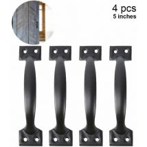 4 pièces poignées de porte de grange poignées de porte pour clôtures en bois poignée d'armoire vintage pour armoire de cuisine meubles tiroir
