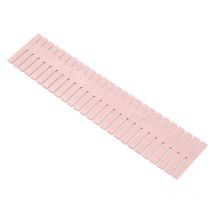 4 Pièces Réglable Tiroir Diviseur Stockage Chaussettes Sous-Vêtements Cravate Écharpe Bijoux Stockage Organisateur (rose)