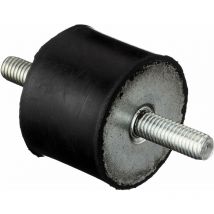 4 piedini in metallo per mobili, con filettatura su 2 lati, tipo a (M8 x 23, 40 x 30)