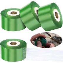 4 Rouleaux de Ruban Greffage Transparent, Film Extensible Biodégradable, Membrane Autocollante Ruban de Réparation de Plantes pour Greffage de