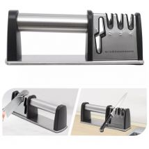 Senderpick - 4-Section Aiguiseur de couteaux Professionnel Céramique Tungstène Cuisine Outil d'affûtage de couteaux V-Groove Acier inoxydable