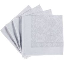 4 Services de table Jacquard