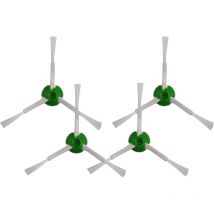 Memkey - 4 Side Brushes Compatible for iRobot Roomba i7 e6 i7+ e5 i7 Plus Vacuum Cleaner Series Replacement Accessories, Side Brush Extractor Robot