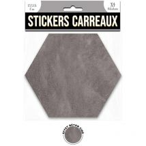 4 Stickers effet béton ciré