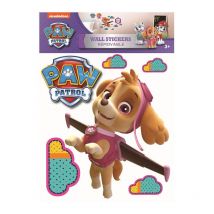 4 Stickers Skye Pat Patrouille 13.5X 32.5 cm