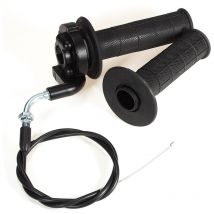 Drillpro - 4 Stroke Dirt Pit Bike Throttle Throttle Grip Twist Cable 50 90 110 125 140cc