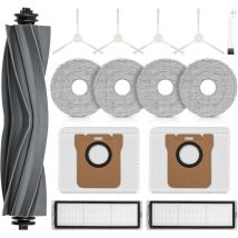 14 Stück Zubehör Für Dreame L10s Ultra / L10 Ultra/xiaomi Robot Vacuum X20+ Saugroboter, Ersatzteile Mit 4 Wischtücher 4 Seitenbürste 2 Staubbeutel 2 