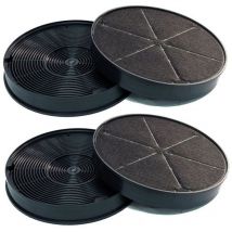 4 Stück Aktivkohlefilter Ersatz für Modell Neff Z5135X1 Kohlefilter Geruchsfilter