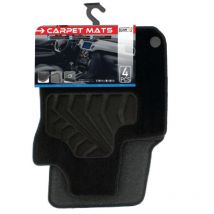 Carplus - 4 Tapis moquette compatible avec Renault Twingo 3 ap14 sur mesure moquette