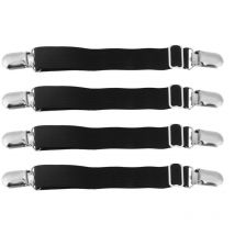 4Pcs / Lot justierbarer Bett-Blatt-Klipp-Befestiger Bügel-elastischer Halter, der Klemme befestigt - Ej.life