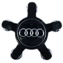 4-teilige Radkappen für Audi A3 A4L A5 A6L A8L Q3 Q5, Felgenkappen, Radkappen, Autozubehör, 135 mm, Schwarz