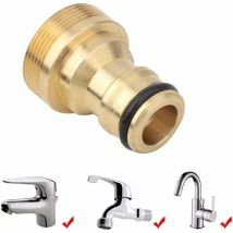 Ymyny - 4-teiliger Schlauch-Mischbatterie-Anschlussadapter Wasserrohr-Joiner Universal Fitting Wasseranschlüsse mumu