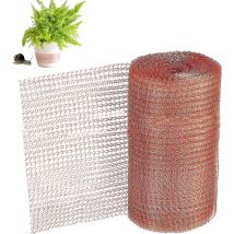 Nagetierzaun, hochwertiges Kupfergeflecht, gestricktes Kupfernetz zur Schädlingsbekämpfung im Hausgarten, zur Bekämpfung von Nagetieren, Schnecken