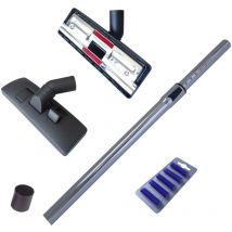 4-teiliges Staubsaugerdüsen-Set inkl. Staubsaugerrohr & Staubsaugerduft kompatibel für Miele Tango Plus - s 381