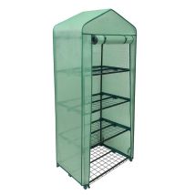 Greenhouse 4 Tier with PE Cover