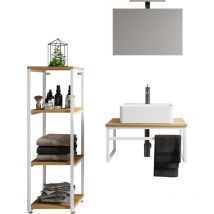 VCM - 4-tlg. Waschtisch Waschbecken Bitila 60 V1