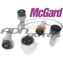 4 vis - 12x150 - H17 - Conique - Noir - Antivol de Roues - 27179SUB