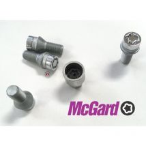Mcgard - 4 vis antivol Chrome 14x150 L232mm H17 Conique - 27205SU