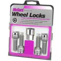 Mcgard - 4 vis Antivol de roues 27044SU 14x150 L34mm H19 Spherique