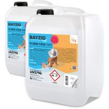 Höfer Chemie Gmbh - 2 x 5 kg de réducteur de pH bayzid moins 14,9 % de Höfer Chemie pour piscines et piscines afin de réduire la valeur du pH