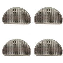 4 x Aluminium Grillplatte 4er-Set BBQ Outdoor Camping