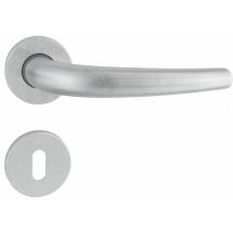 Frosio Bortolo - Manille En Chrome Satiné Pour Porte Intérieure Et Extérieure