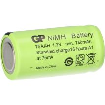 4 x GP GP 75AAH Akku 2/3AA Mignon NiMH Akku 1,2V 750mAh