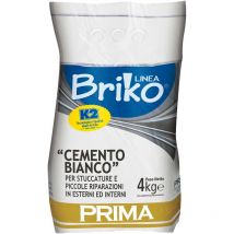 4 x briko white cement line kg. 4