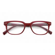4 x gmv glasses mod. rome d. 2,5 couleur rouge