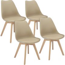 4 x Oslo Stuhl, beige