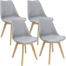 4 x Oslo Stuhl, grau