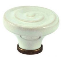 4 x bouton en porcelaine mod. p34