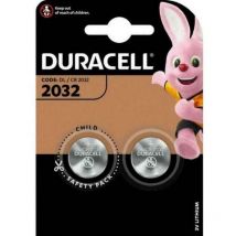 Varta - Duracell S5737 CR2032 Coin Lithium Battery (Pack 2) DURCR2032